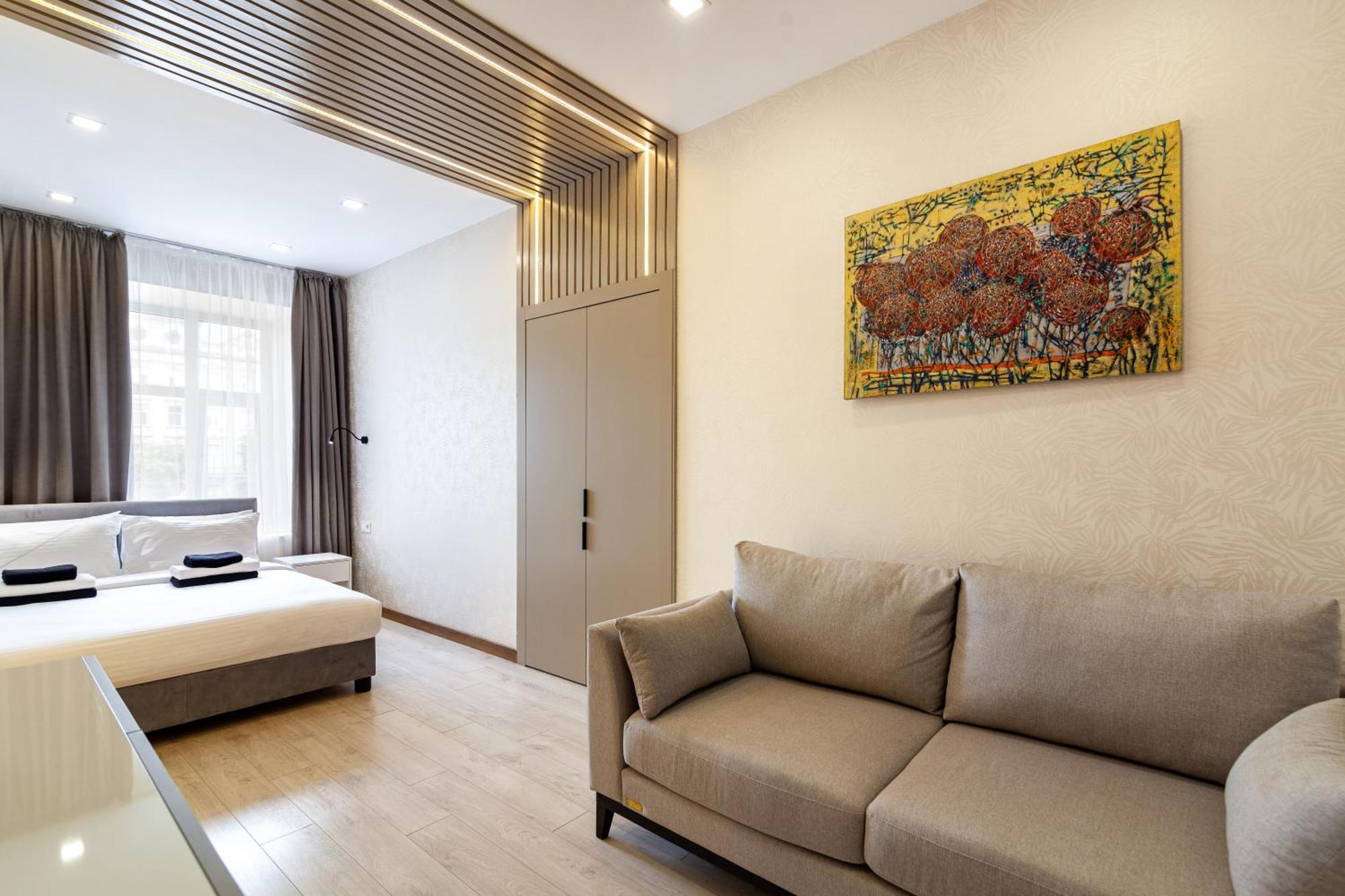 Alfa Apartments Svobody 39 Лвив Екстериор снимка